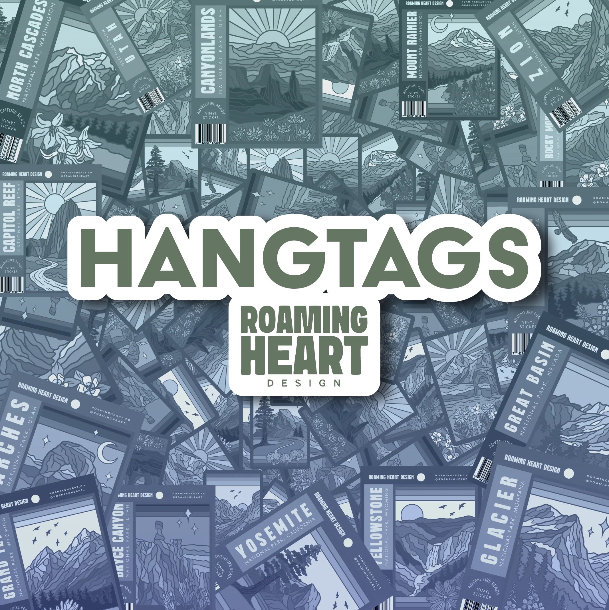 Roaming Heart Hangtags