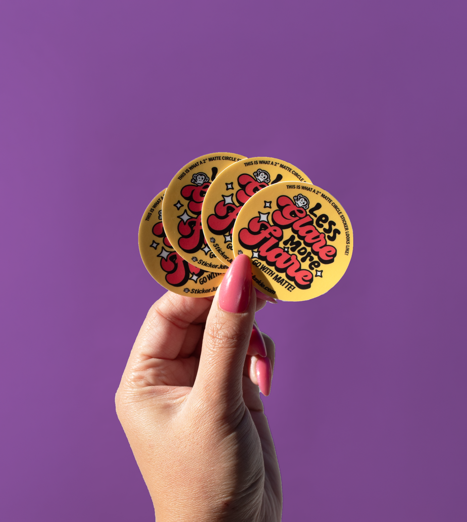 CIRCLE STICKERS – StickerJunkie.com