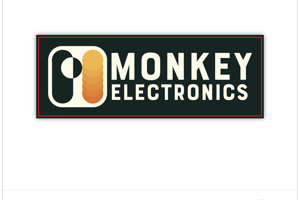 Monkey Electronics Logo Light Version - Monkey Studios 2.5x0.9 ...