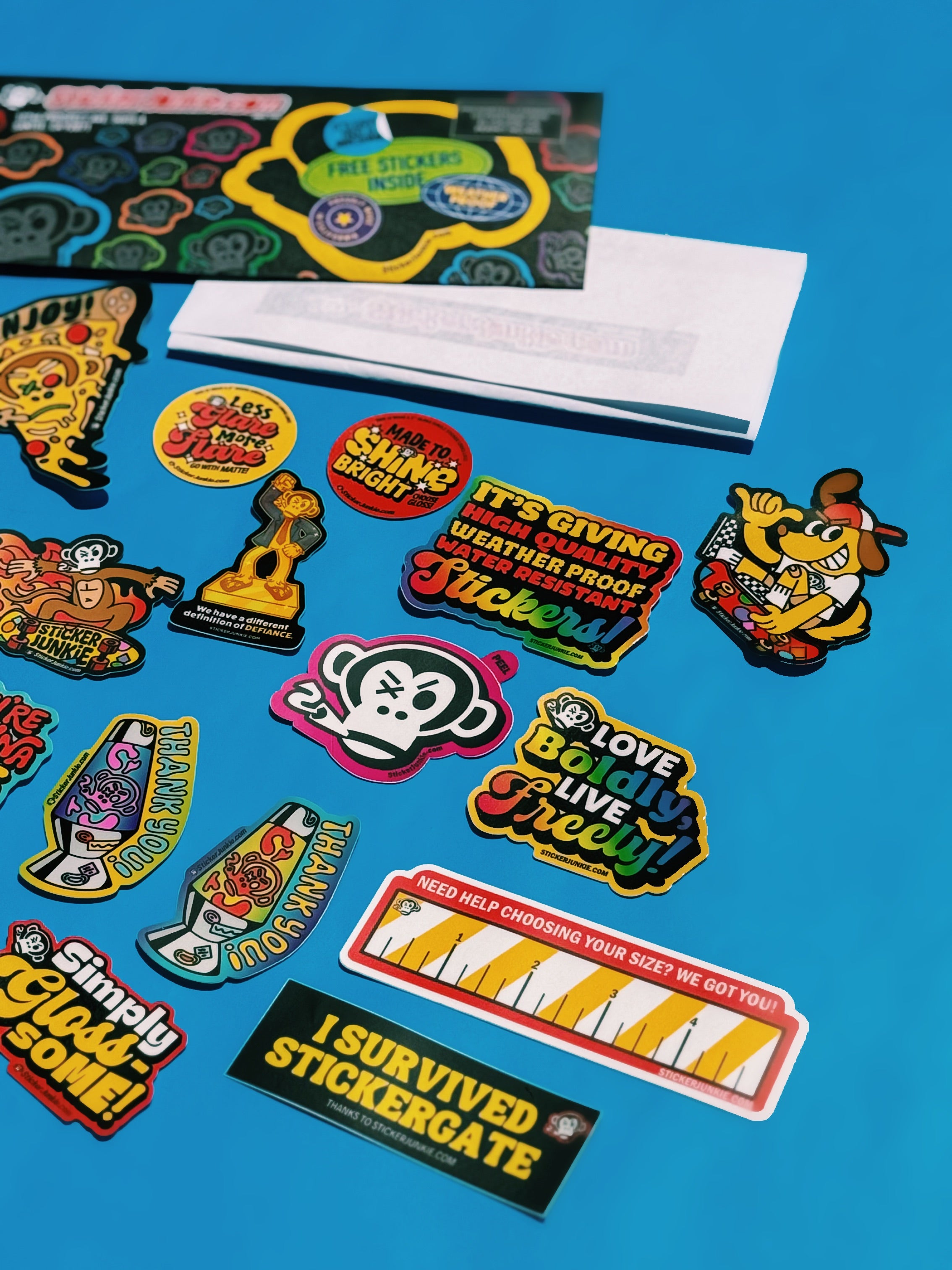Sample Sticker Pack - ships free! – StickerJunkie.com