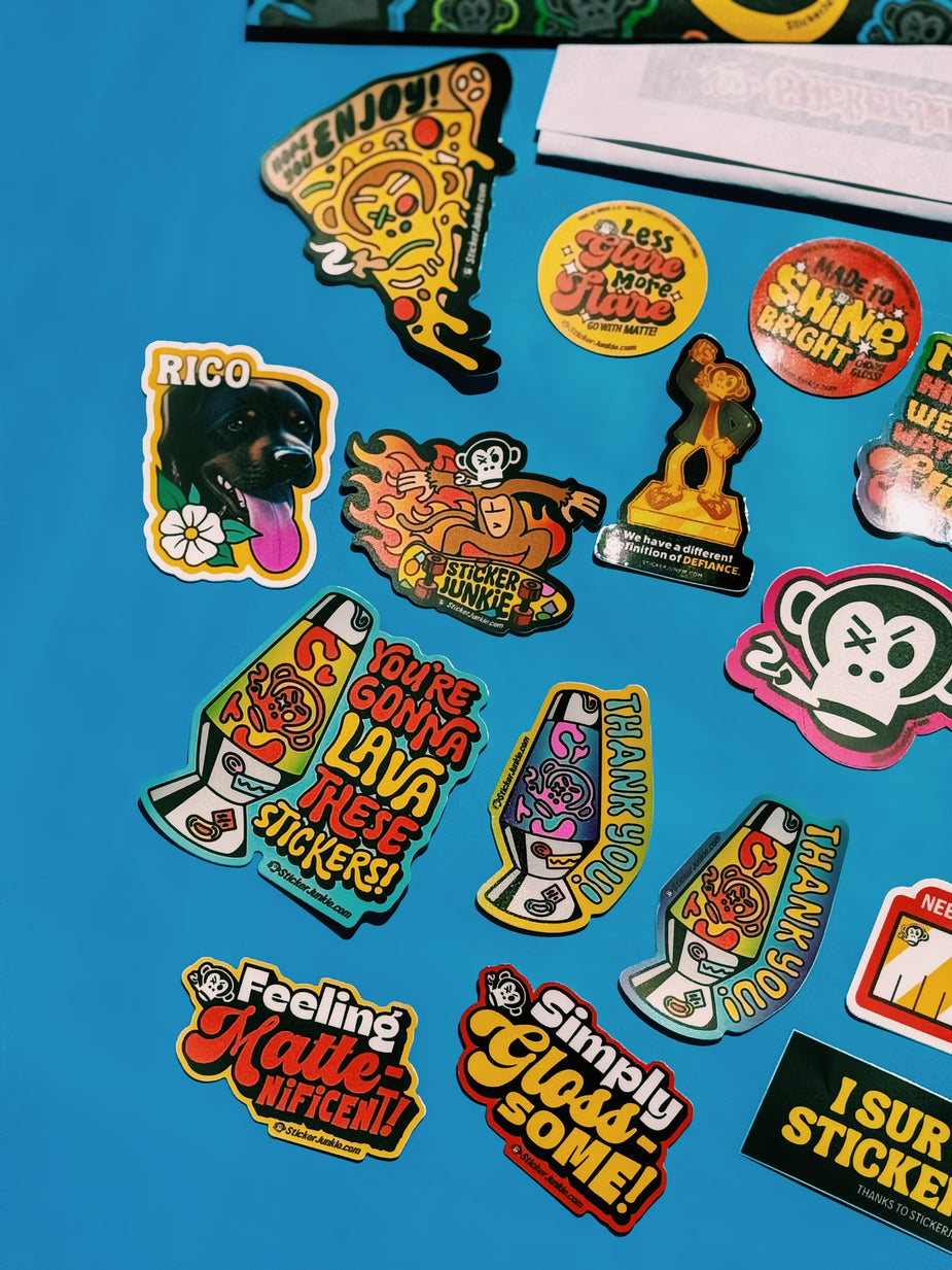 Sticker Tauer Sample Sample Sticker Pack - ships free! – StickerJunkie.com