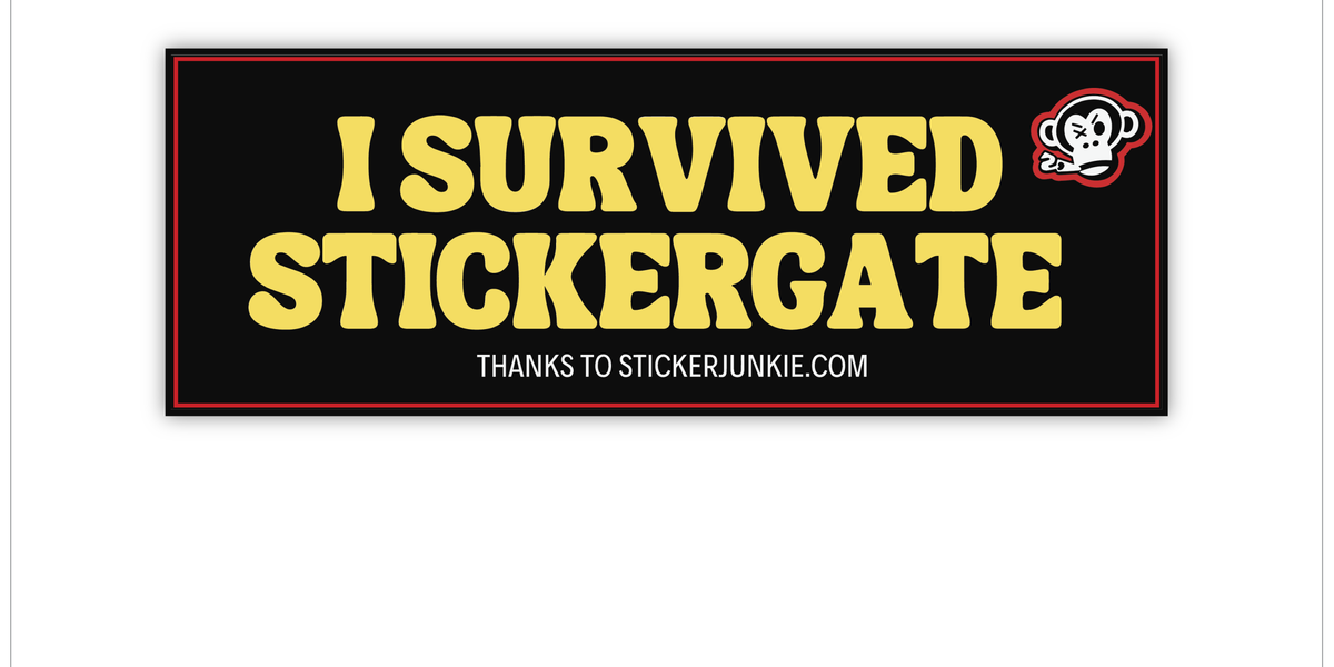 I Survived - StickerJunkie 8.5x3